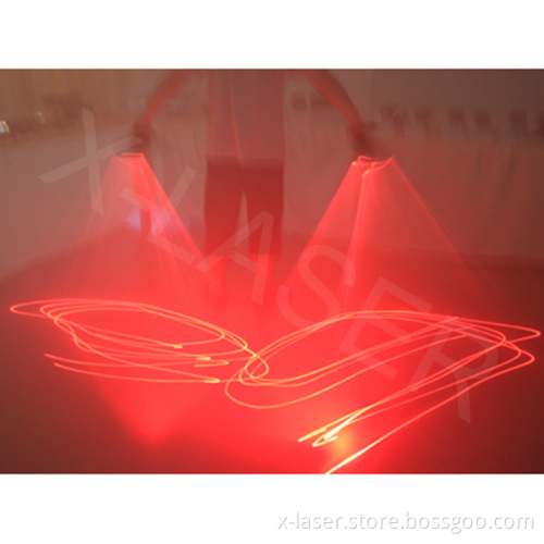 Holiday Lighting Laser Glove Dancer Show